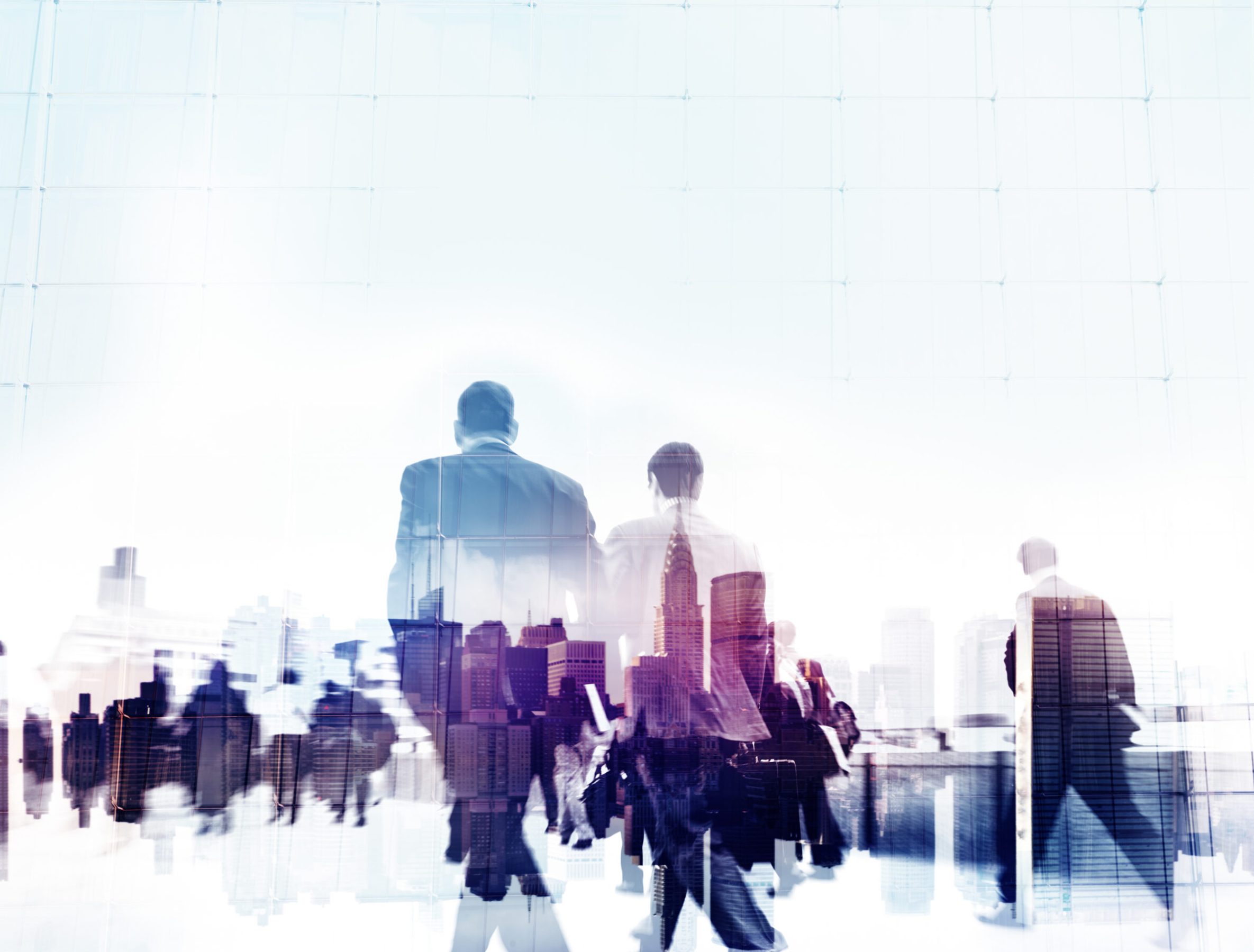 Business People Rush Hour Walking Commuting City Concept